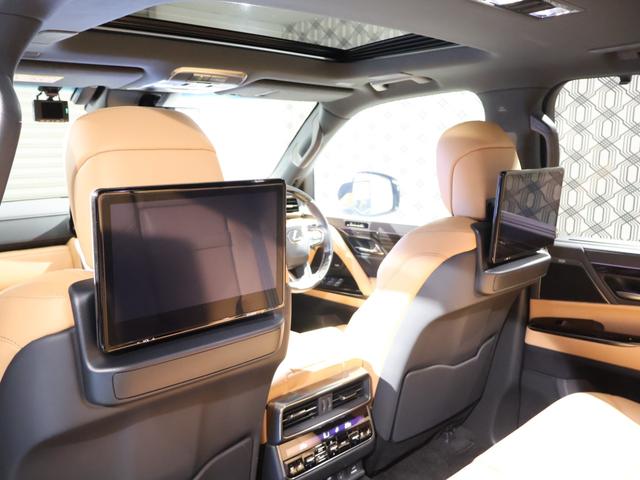 ＬＸ ＬＸ６００　マークレビンソンサウンド　リアエンターテイメント　モデリスタエアロ　モデリスタサイドステップ　デジタルインナーミラー　ヘッドアップディスプレイ　ヘーゼル革シート　クールボックス　純正２２インチアルミ（8枚目）