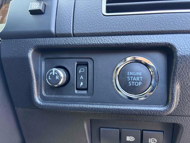 プッシュエンジンスタートシステム、エンジン始動・停止をワンタッチで行うことができます。
