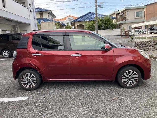 パッソ モーダ Gパッケージ バックカメラ ナビ TV 衝突被害軽減システム アルミホイール オートライト LEDヘッドランプ スマートキー アイドリングストップ 電動格納ミラー CVT 盗難防止システム 衝突安全ボディ(13枚目)