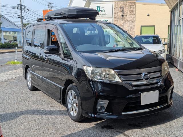 セレナ ハイウェイスター　Ｊパッケージ　ルーフボックス　ナビＴＶバックカメラ　フリップダウンモニター　プッシュスタート（3枚目）