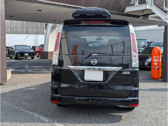 セレナ ハイウェイスター　Ｊパッケージ　ルーフボックス　ナビＴＶバックカメラ　フリップダウンモニター　プッシュスタート（6枚目）