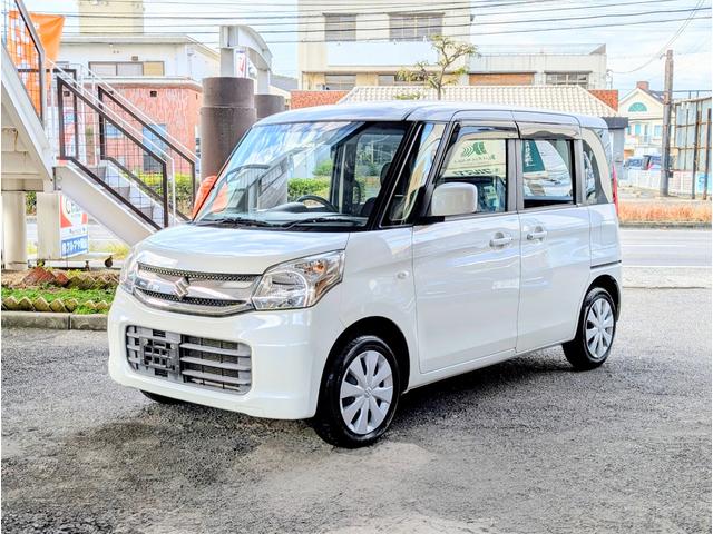 スペーシア Ｇリミテッド　レーダーブレーキサポート／スマートキー／ナビＴＶフルセグ／Ｂｌｕｅｔｏｏｔｈ／パワ－スライドドア／（3枚目）