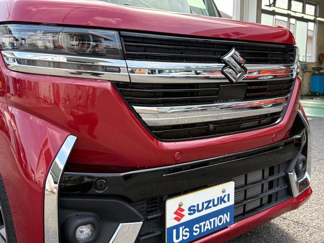 スペーシアカスタム カスタム　ＨＹＢＲＩＤ　ＸＳターボ　バックカメラ　オートライト　Ｂｌｕｅｔｏｏｔｈ　スライドドア　純正ナビ　プッシュスタート　シートヒーター　オートエアコン　禁煙車　スズキセーフティーサポート　衝突被害軽減システム　衝突安全ボディ（11枚目）