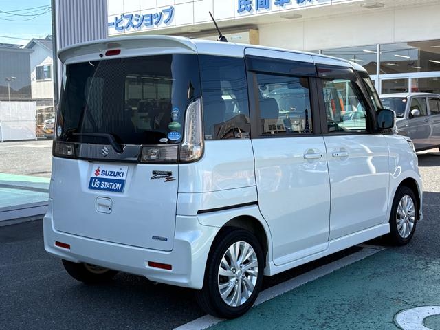 スペーシアカスタムＺ カスタムＺ　ドライブレコーダー　バックカメラ　オートライト　Ｂｌｕｅｔｏｏｔｈ　スライドドア　純正ナビ　プッシュスタート　シートヒーター　オートエアコン　ＥＴＣ　禁煙車　スズキセーフティーサポート（5枚目）