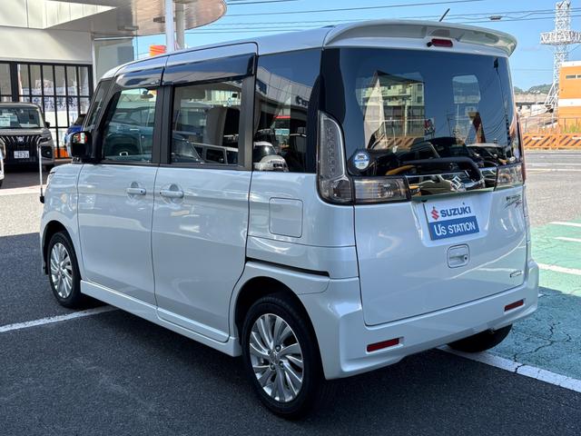 スペーシアカスタムＺ カスタムＺ　ドライブレコーダー　バックカメラ　オートライト　Ｂｌｕｅｔｏｏｔｈ　スライドドア　純正ナビ　プッシュスタート　シートヒーター　オートエアコン　ＥＴＣ　禁煙車　スズキセーフティーサポート（7枚目）