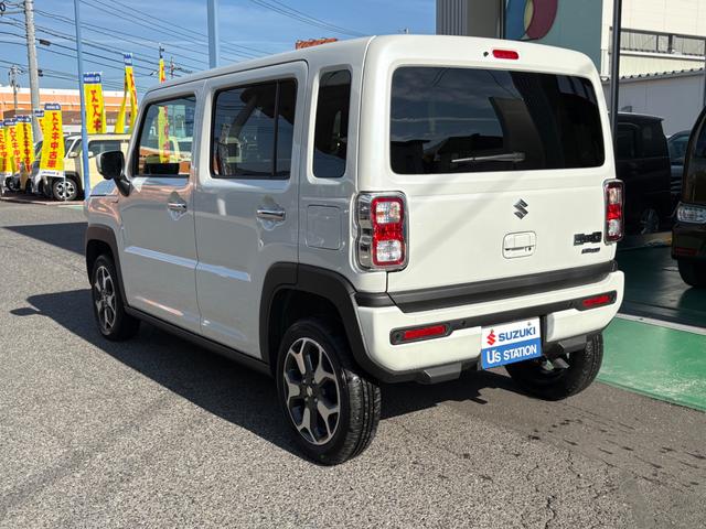 ハスラー ＨＹＢＲＩＤ　Ｘターボ　３型　バックカメラ　オートライト　Ｂｌｕｅｔｏｏｔｈ　純正ナビ　プッシュスタート　シートヒーター　オートエアコン　禁煙車　スズキセーフティーサポート　衝突被害軽減システム　衝突安全ボディ　盗難防止システム（7枚目）