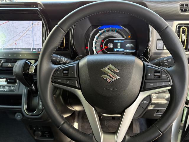 ハスラー ＨＹＢＲＩＤ　Ｘターボ　３型　バックカメラ　オートライト　Ｂｌｕｅｔｏｏｔｈ　純正ナビ　プッシュスタート　シートヒーター　オートエアコン　禁煙車　スズキセーフティーサポート　衝突被害軽減システム　衝突安全ボディ　盗難防止システム（14枚目）