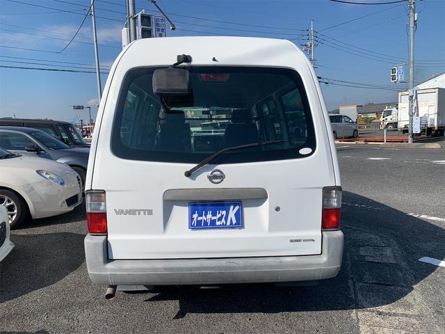 バネットバン ＤＸ　ハイルーフ　オートマ　ガソリン　５ドア　荷室フラット　エアコン　パワステ　パワーウィンドウ　集中ドアロック　両側スライドドア　社外ＣＤ　ＥＴＣ　リアＷタイヤ　３人乗り　タイミングベルト交換済（4枚目）