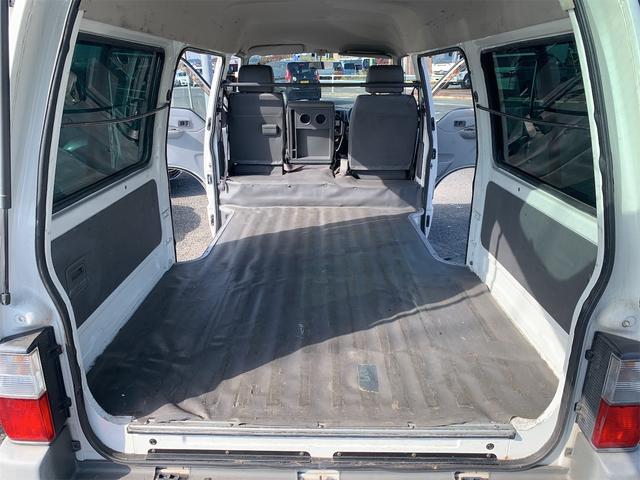 バネットバン ＤＸ　ハイルーフ　オートマ　ガソリン　５ドア　荷室フラット　エアコン　パワステ　パワーウィンドウ　集中ドアロック　両側スライドドア　社外ＣＤ　ＥＴＣ　リアＷタイヤ　３人乗り　タイミングベルト交換済（13枚目）