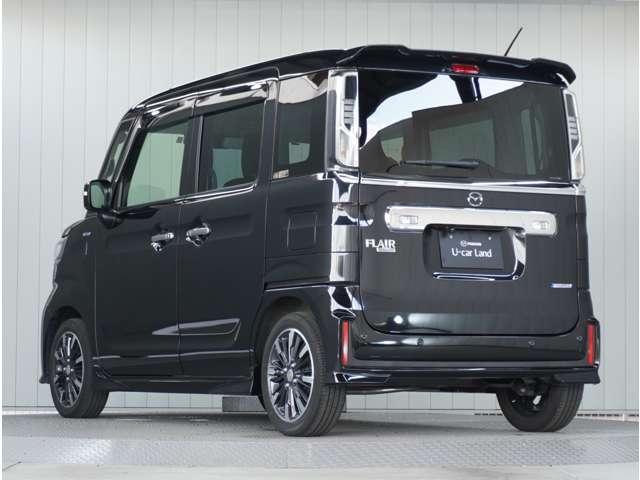 フレアワゴンカスタムスタイル ６６０　カスタムスタイル　ハイブリッド　ＸＳ　ナビ　バックカメラ　ＥＴＣ　障害物センサー　ＬＥＤヘットライト　デュアルセンサーブレーキサポート　前席シートヒーター　アダクティブクルーズコントロール　スマートキ　横滑り防止機能　地デジ　盗難防止装置（12枚目）