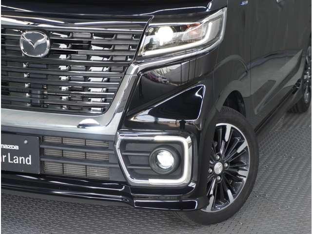 フレアワゴンカスタムスタイル ６６０　カスタムスタイル　ハイブリッド　ＸＳ　ナビ　バックカメラ　ＥＴＣ　障害物センサー　ＬＥＤヘットライト　デュアルセンサーブレーキサポート　前席シートヒーター　アダクティブクルーズコントロール　スマートキ　横滑り防止機能　地デジ　盗難防止装置（17枚目）
