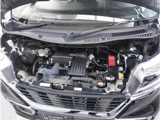 フレアワゴンカスタムスタイル ６６０　カスタムスタイル　ハイブリッド　ＸＳ　ナビ　バックカメラ　ＥＴＣ　障害物センサー　ＬＥＤヘットライト　デュアルセンサーブレーキサポート　前席シートヒーター　アダクティブクルーズコントロール　スマートキ　横滑り防止機能　地デジ　盗難防止装置（64枚目）