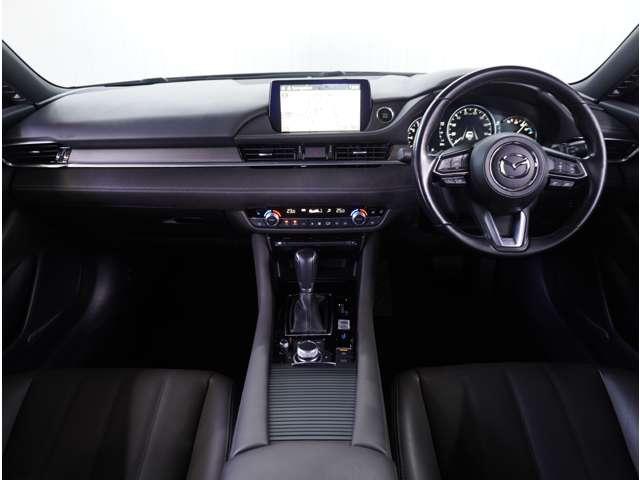 ＭＡＺＤＡ６セダン ２．５　２５Ｓ　Ｌパッケージ　焦茶革シート　ＢＯＳＥ　３６０°ビュー・モニタ　衝突軽減　レーダークルーズ　Ｐセンサー　黒革シート　フルセグＴＶ　ＥＴＣ　ＡＷ　禁煙車　ＤＶＤ　スマートキー　バックカメラ　パワーシート　エアバッグ（6枚目）