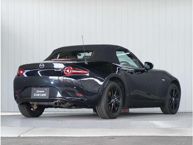 ロードスター １．５　ＲＳ　６速ＭＴ　ＢＯＳＥ　純正ＲＥＣＡＲＯシート　クリアランスソナー　衝突被害軽減ブレーキ　ＭＲＣＣ　Ｂカメラ　ＬＥＤヘッド　ＴＶ　オートマチックハイビーム　シートヒーター　ＥＴＣ　フルセグＴＶ　禁煙車（4枚目）