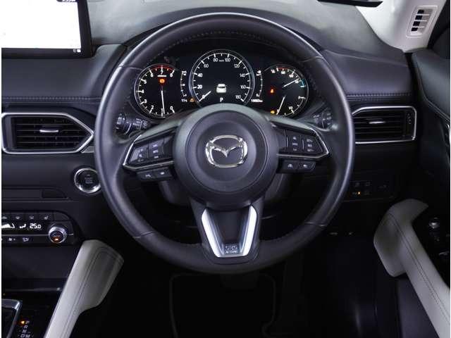 ＣＸ－５ ２．５　２５Ｓ　Ｌパッケージ　白革シート　３６０°ビュー・モニター　ナビ　ＡＡＣ　ＥＴＣ付き　Ｐセンサー　盗難防止装置　地デジ　アドバンストキー　ＤＶＤ再生　禁煙　Ｂカメラ　ＬＥＤヘッドライト　黒革シート　レーダークルコン　ＡＢＳ（40枚目）