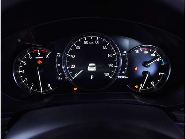 ＣＸ－５ ２．５　２５Ｓ　Ｌパッケージ　白革シート　３６０°ビュー・モニター　ナビ　ＡＡＣ　ＥＴＣ付き　Ｐセンサー　盗難防止装置　地デジ　アドバンストキー　ＤＶＤ再生　禁煙　Ｂカメラ　ＬＥＤヘッドライト　黒革シート　レーダークルコン　ＡＢＳ（45枚目）