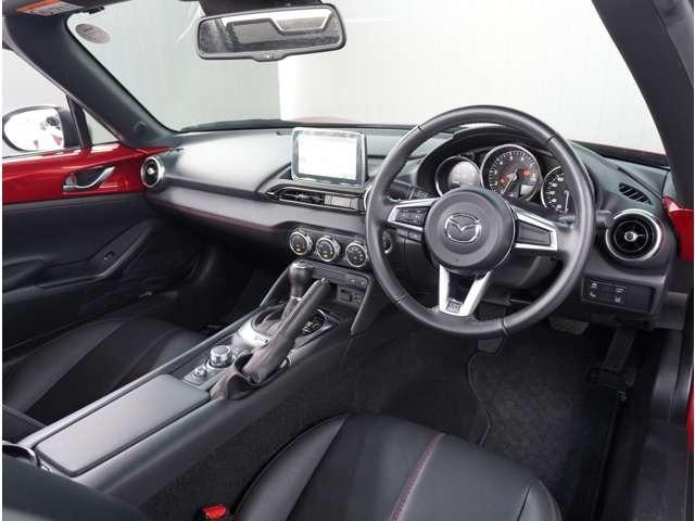 ロードスター １．５　Ｓ　レザーパッケージ　黒革シート　ＢＯＳＥ　オートマ　純正ナビ　前席シートヒーター　パワーステアリング　禁煙車　黒革シート　ＬＥＤヘッドライト　盗難防止システム　ミュージックプレイヤー接続可　ナビＴＶ　ＤＶＤ再生　ＡＢＳ（29枚目）