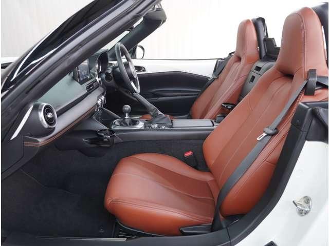 ロードスター １．５　ブラウン　トップ　６速ＭＴ　茶革シート　純正ナビ　衝突軽減ブレーキ　アルミホイール　本革シート　Ｂモニター　禁煙車　クルコン　ＬＥＤ　フルセグ　キ－レス　パワステ　シートヒーター　ＥＴＣ　スマートキー　メモリーナビ（35枚目）