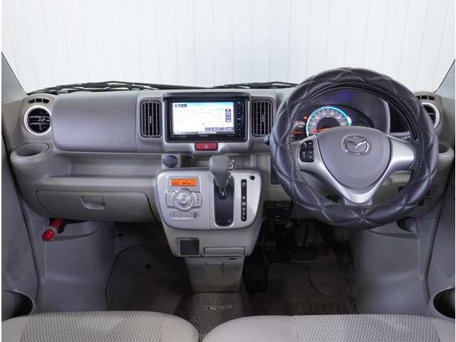 スクラムワゴン ６６０　ＰＺターボ　ハイルーフ　ナビ　バックカメラ　ＥＴＣ　障害物センサー　デュアルカメラブレーキＳ　地デジＴＶ　リアコーナーセンサー　Ｗエアバッグ　ＤＶＤ　ＥＳＣ　パワステ　メモリーナビ　盗難防止装置　パワーウインドウ　エアコン（5枚目）