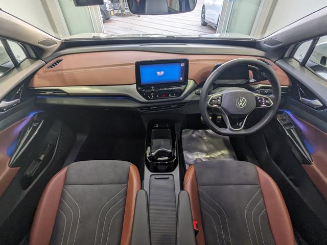 ID.4 ライト 新車保証継承付 禁煙車 LEDヘッドライト ACC レーンアシスト カープレイ バックカメラ 全周囲カメラ オートハイビーム ハーフレザーシート シートヒーター ID.light パーキングセンサー(12枚目)