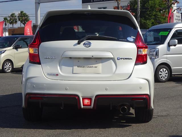 ノート e-パワーニスモ ★日産認定中古車★1年保証付き★ワンオーナー★禁煙車★メモリーナビ★アラウンドビューモニター★ETC★前純正ドライブレコーダ★後社外ドライブレコーダー★スマートルームミラー★LEDヘッドライト★(35枚目)