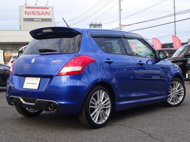 スイフトスポーツ ベースグレード ★1年保証付き★ワンオーナー★禁煙車★6速M/T★CDチューナー★HIDヘッドライト★オートライト★クルーズコントロール★(2枚目)