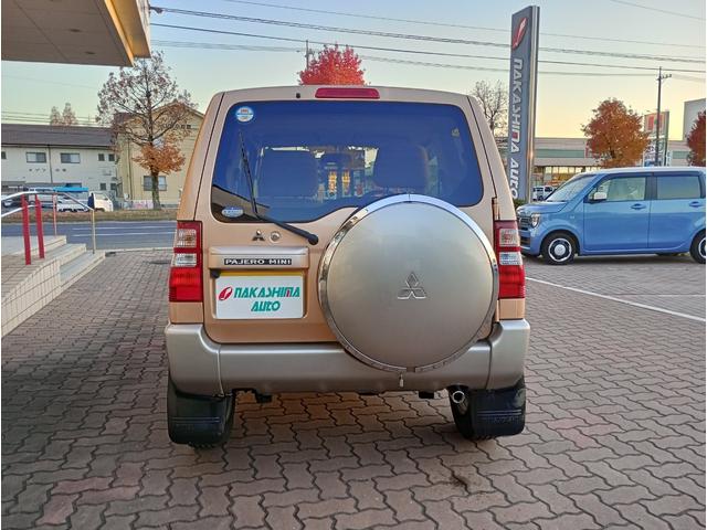 パジェロミニ ブルームエディションＶＲ　４ＷＤ／純正１５インチホイール／バックカメラ／ｃａｒｒｏｚｚｅｒｉａＡＶＩＣ－ＲＺ３０１メモリーナビ（27枚目）
