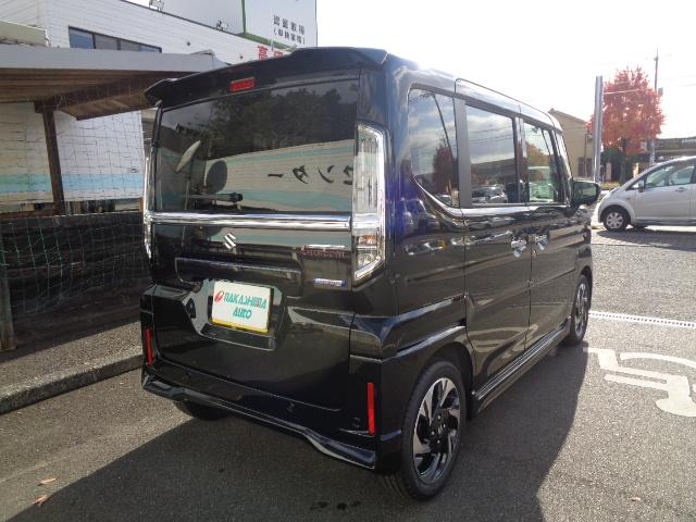 スペーシアカスタム ハイブリッドＸＳ　全方位モニター付ナビゲーション／アダプティブクルーズコントロール／電動パーキング／ステアリングヒーター／両席シートヒーター／両側パワースライドドア／オートマチックハイビーム／Ｂｌｕｅｔｏｏｔｈ接続／（2枚目）