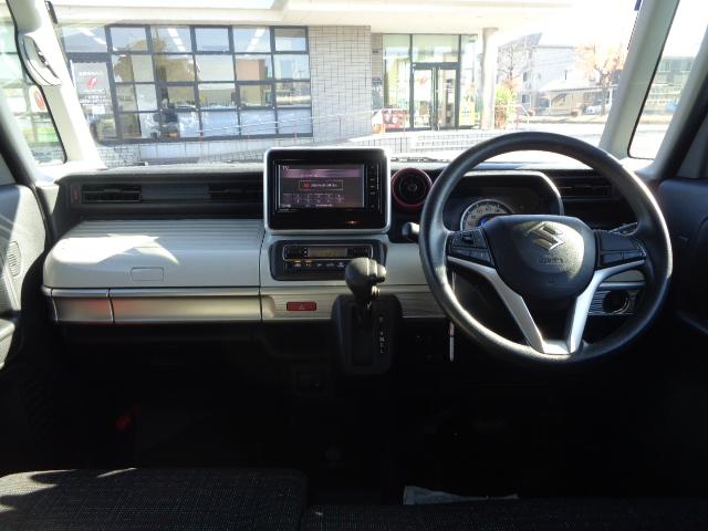 スペーシア ハイブリッドＸ　全方位モニター／スズキ純正Ｐａｎａｓｏｎｉｃ　ＣＮ－ＲＺ７３Ｗメモリーナビ／ＥＴＣ／両側パワースライドドア／Ｂｌｕｅｔｏｏｔｈ接続／衝突被害軽減ブレーキ／横滑り防止装置／障害物センサー／オートライト（3枚目）