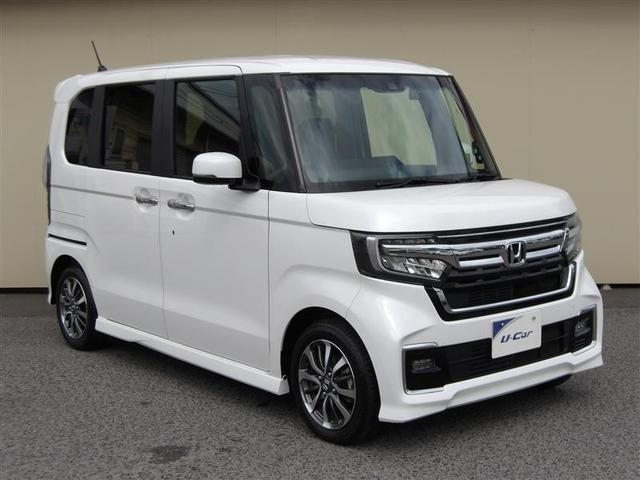 N-BOXカスタム L メモリーナビ ミュージックプレイヤー接続可 バックカメラ 衝突被害軽減システム ETC ドラレコ 両側電動スライド LEDヘッドランプ アイドリングストップ(4枚目)