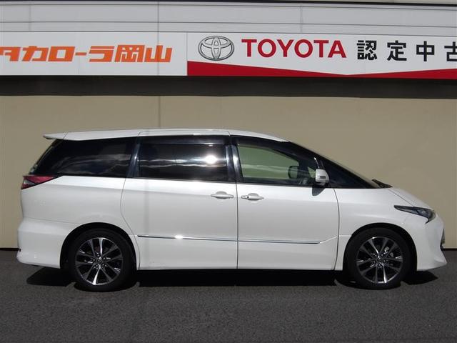 エスティマ アエラス フルセグ メモリーナビ DVD再生 バックカメラ 衝突被害軽減システム ETC 両側電動スライド LEDヘッドランプ 乗車定員7人 3列シート(5枚目)