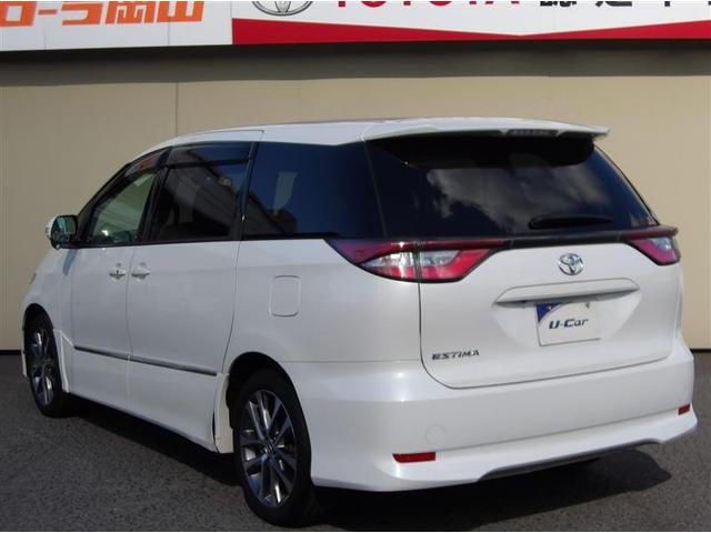 エスティマ アエラス フルセグ メモリーナビ DVD再生 バックカメラ 衝突被害軽減システム ETC 両側電動スライド LEDヘッドランプ 乗車定員7人 3列シート(6枚目)