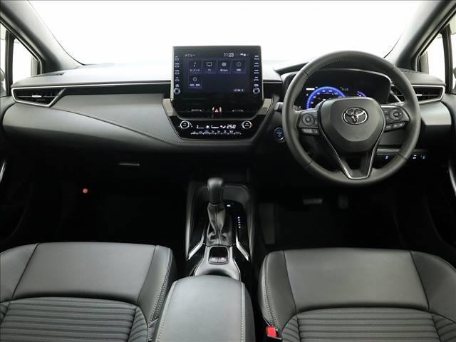 ハイブリッド ダブルバイビー HYBRID W×B トヨタセーフティセンス 純正ディスプレィオーディオ フルセグ バックカメラ モデリスタエアロ レーダークルーズコントロール スマートキー プッシュスタート ハーフレザー調シート(3枚目)