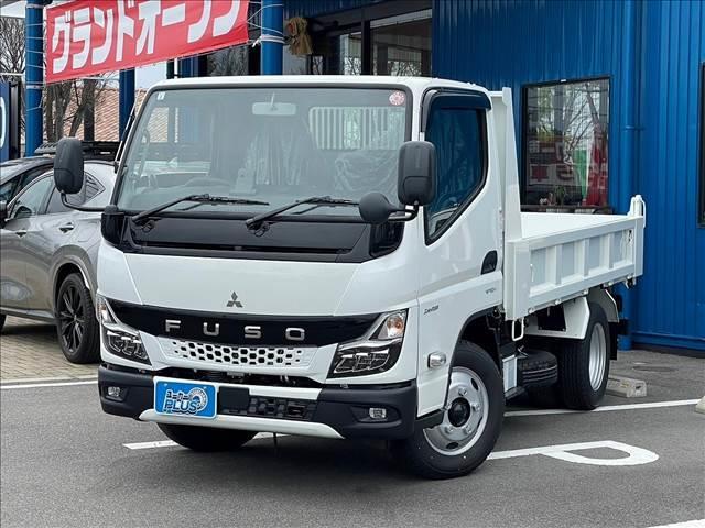 キャンター ３ｔ　ダンプ　積載量３０００ｋｇ　極東製荷台　３ｔ強化ダンプ　左電動格納ミラー　ＬＥＤヘッドライト　ＬＥＤフォグライト　キーフリー（14枚目）