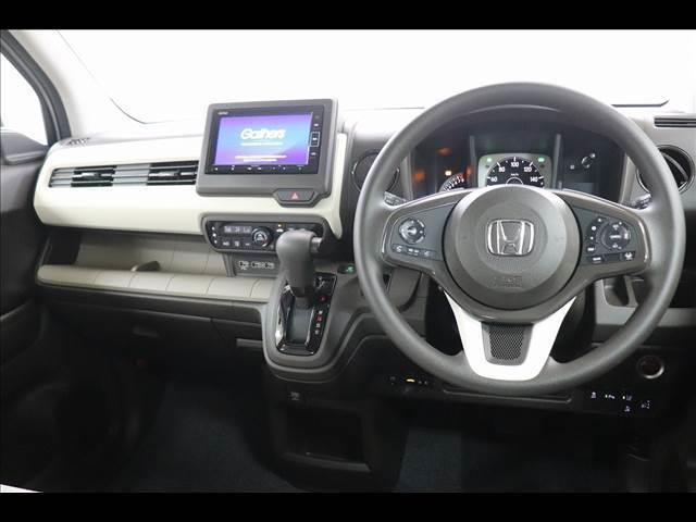 Ｎ－ＷＧＮ Ｌ・Ｈｏｎｄａ　ＳＥＮＳＩＮＧ　７型ナビ　Ｂカメラ　シートヒ　純正７型ナビ　フルセグＴＶ　Ｂｌｕｅｔｏｏｔｈ　バックカメラ　ＥＴＣ　シートヒーター　障害物センサー　禁煙車　レーダークルーズ　衝突被害軽減ブレーキ　スマートキー　アイドリングストップ（2枚目）
