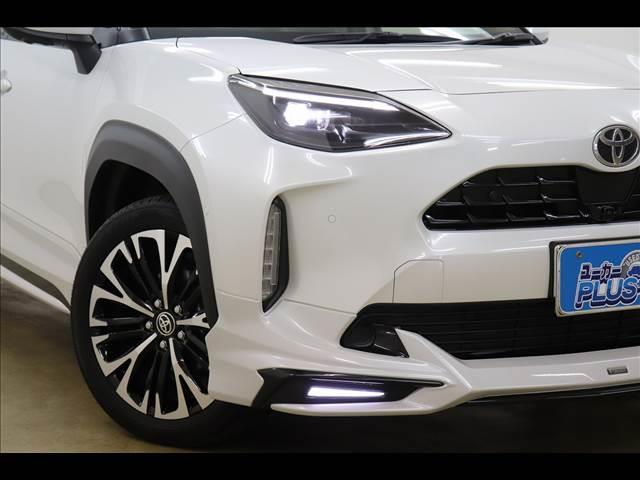 ヤリスクロス ＨＹＢＲＩＤ　Ｚ　全周囲カメラ　パワーバックドア　全周囲カメラ　パワーバックドア　ＢＳＭ　モデリスタエアロ　シートヒーター　純正ナビ　フルセグＴＶ　Ｂｌｕｅｔｏｏｔｈ　ＨＤＭＩ端子　ＨＵＤ　レーダークルーズ　ステアリングヒーター　禁煙車　ワンオーナー（23枚目）