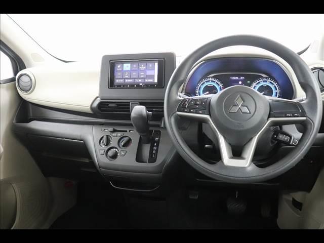 ｅＫワゴン Ｍ　７型ナビ　フルセグＴＶ　バックカメラ　ＥＴＣ　衝突被害軽減ブレーキ　７型ナビ　フルセグＴＶ　Ｂｌｕｅｔｏｏｔｈ　バックカメラ　ＥＴＣ　クリアランスソナー　シートヒーター　禁煙車　キーレスキー　アイドリングストップ（2枚目）