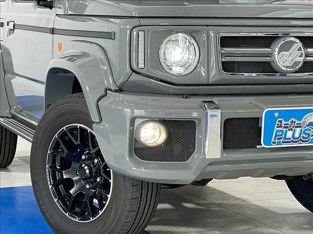 ジムニーシエラ JC DAMDリトルGキット DAMDリトルGキット 登録済未使用車 AT 4WD セーフティサポート 禁煙車 シートヒーター クルーズコントロール ヒルディセントコントロール ヒルホールドコントロール LEDオートライト(23枚目)