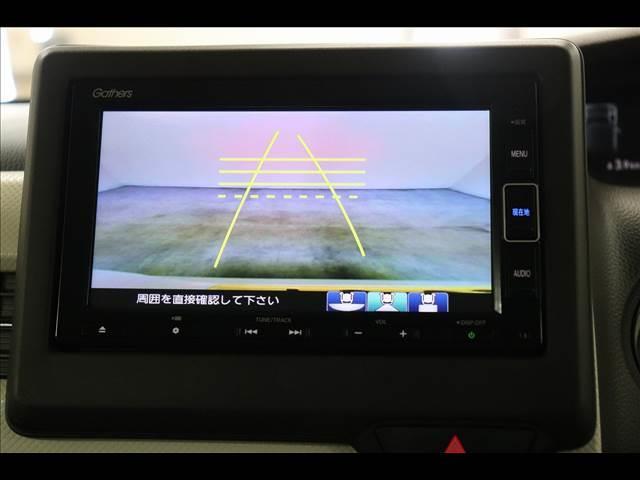 N-BOX L シートヒーター バックカメラ フルセグTV 純正7型ナビ フルセグTV Bluetooth バックカメラ ETC シートヒーター 左パワースライド 禁煙車 衝突被害軽減ブレーキ レーダークルーズ LEDオートライト 障害物センサー(3枚目)