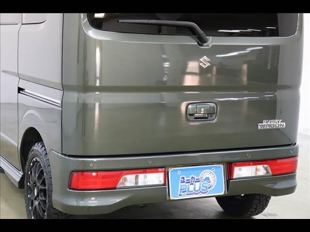 エブリイワゴン ＰＺターボスペシャル　社外１４インチアルミ　ＴＯＹＯオープンカントリー　オートステップ　純正ディスプレイオーディオ　バックカメラ　ＥＴＣ　ターボ　４ＷＤ　茶革調シートカバー　パーキングセンサー　両側パワースライド（53枚目）