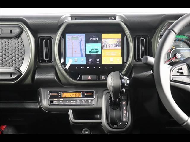 ハスラー タフワイルド　全方位カメラ付９型ナビ　フルセグＴＶ　Ｂｌｕｅｔｏｏｔｈ　シートヒーター　レーダークルーズ　障害物センサー　禁煙車　届出済未使用車　ＬＥＤオートライト　衝突被害軽減ブレーキ（2枚目）