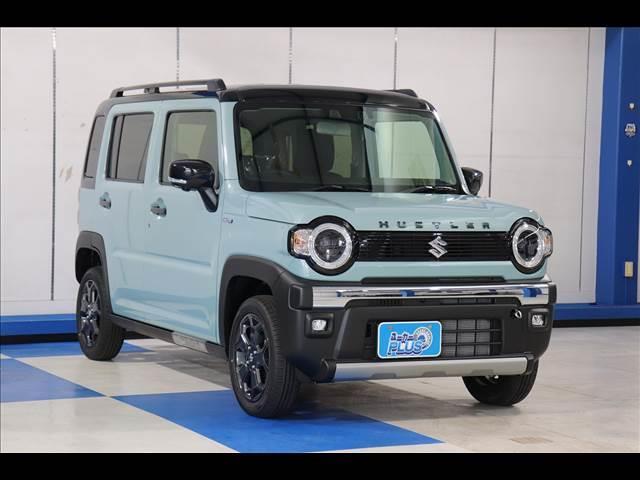 ハスラー タフワイルド　全方位カメラ付９型ナビ　フルセグＴＶ　Ｂｌｕｅｔｏｏｔｈ　シートヒーター　レーダークルーズ　障害物センサー　禁煙車　届出済未使用車　ＬＥＤオートライト　衝突被害軽減ブレーキ（18枚目）