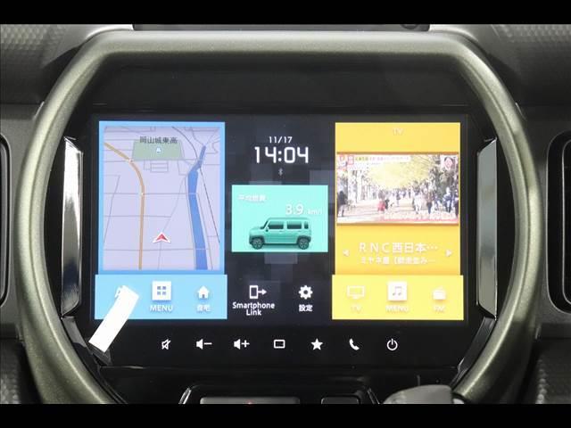 ハスラー タフワイルド　全方位カメラ付９型ナビ　フルセグＴＶ　Ｂｌｕｅｔｏｏｔｈ　シートヒーター　レーダークルーズ　障害物センサー　禁煙車　届出済未使用車　ＬＥＤオートライト　衝突被害軽減ブレーキ（30枚目）