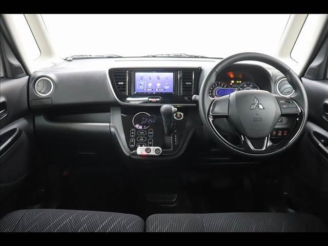 ｅＫスペースカスタム カスタムＴ　ｅ－アシスト　両側パワースライド　禁煙車　ターボ　シートヒーター　社外７型ナビ　フルセグ　Ｂｌｕｅｔｏｏｔｈ　バックカメラ　ＥＴＣ　ＬＥＤオートライト　衝突被害軽減ブレーキ　スマートキー　クルーズコントロール（2枚目）