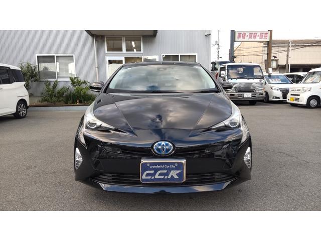 プリウス Sセーフティプラス メモリーナビ・フルセグ・CD/DVD再生・Bluetooth・バックカメラ・オートクルーズ・社外アルミ15インチ・LEDライト・フォグ・オートライト・オートハイビーム・スマートキー・プッシュスタート(2枚目)