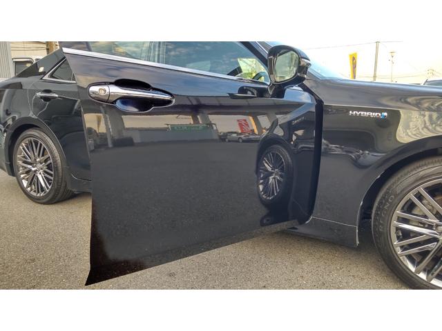 クラウンハイブリッド アスリートG HDDナビ・黒皮シート フルセグ・CD/DVD再生・Bluetooth・バックカメラ・ETC・ドラレコ・シートエアコン・シートヒーター・ハンドルヒーター・パワーシート・シートメモリー・HIDライト(47枚目)