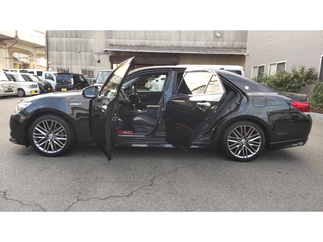 クラウンハイブリッド アスリートG HDDナビ・黒皮シート フルセグ・CD/DVD再生・Bluetooth・バックカメラ・ETC・ドラレコ・シートエアコン・シートヒーター・ハンドルヒーター・パワーシート・シートメモリー・HIDライト(54枚目)