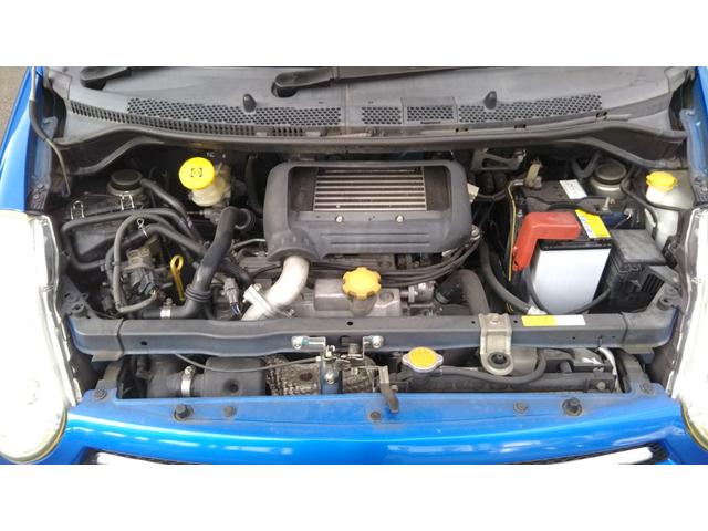 Ｒ２ タイプＳ　スーパーチャージャー　ＣＤデッキ・ＨＩＤライト・フォグ・社外アルミ１４インチ・ＥＴＣ・ＳＴＩマフラー・シートカバー（6枚目）