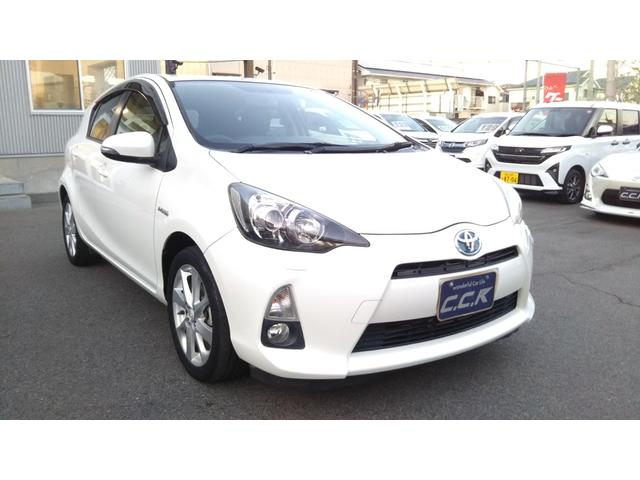 アクア Gブラックソフトレザーセレクション メモリーナビ・フルセグ・CD/DVD再生・Bluetooth・バックカメラ・ETC・LEDライト・フォグ・オートコーナーポール・スマートキー・プッシュスタート(28枚目)