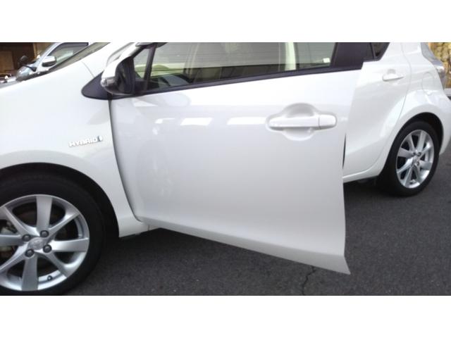 アクア Gブラックソフトレザーセレクション メモリーナビ・フルセグ・CD/DVD再生・Bluetooth・バックカメラ・ETC・LEDライト・フォグ・オートコーナーポール・スマートキー・プッシュスタート(48枚目)